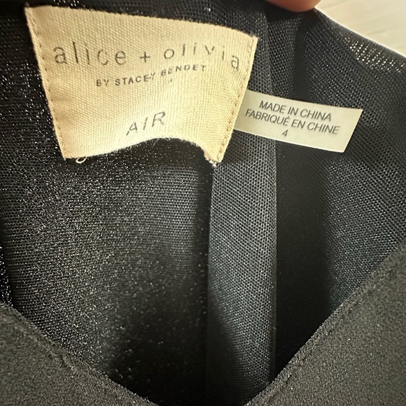 Alice and Olivia Black evening dress - Picture 9 of 9